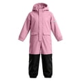 thumbnail image 7 of Girls Ski Suits Waterproof Jumpsuit with Hood Insulated Midweight Zipper Closure Warm Kids Winter Snow Jacket Pink 4-12 Years, 7 of 7