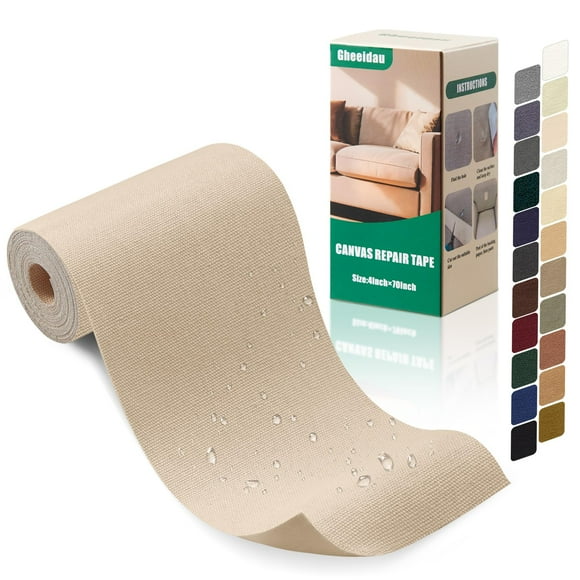 Cinta de reparación de lona Gheeidau, impermeable, autoadhesiva, 4 x 70 cm