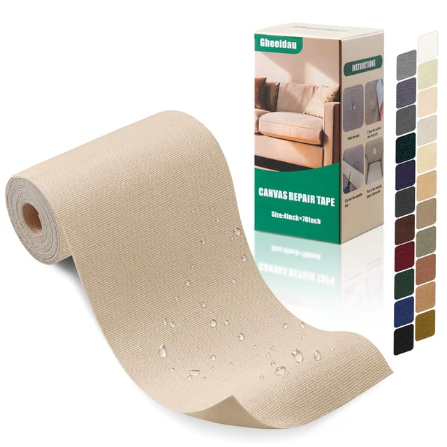 Cinta de reparación de lona Gheeidau, impermeable, autoadhesiva, 4 x 70 cm