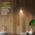 thumbnail image 3 of Next Glow ICE Style LED Decorative Light Bulb, 3.5W, E26 Decorative Bulb, Amber, 3 of 7