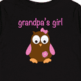 thumbnail image 4 of Inktastic grandpa's girl - owl Girls Long Sleeve Toddler T-Shirt, 4 of 5