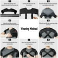 2024 New Black Double Shoulder Wrap Brace Rotator Cuff Arm Pain Relief