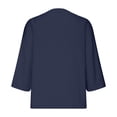 thumbnail image 5 of Oalirro Womens Long Sleeve Tops Dressy Casual V Neck Plus Size Womens Shirts Graphic Tees 4XL, 5 of 6