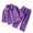 Purple, variant on Gubotare Girls Pjs Toddler Pajamas Soft, Breathable Long-Sleeve Pajama Set for Kids, Sleepwear (Green,8-9 Years)