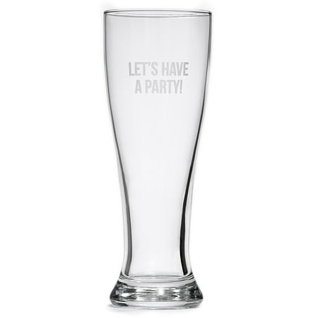 - Personalized RedEnvelope Pilsner Beer Glass, Single Glass or Set of 4