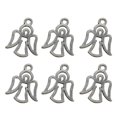thumbnail image 5 of DIY Pendant Charms Alloy Hollow Angel Pendant Charms for Bracelet 50Pcs, 5 of 5