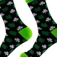 thumbnail image 5 of St Patrick Knitted Socks Under $5! Kadlawus St Patrick’s Day Socks for Men and Women, Mid Calf Knit Socks, Casual Holiday Party Socks, Novelty Socks, Gift for Friends, Unisex, Irish Celebration, 5 of 5