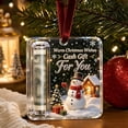 thumbnail image 6 of Christmas Cash Gift Ornament, Christmas Decoration Wallet Pendant, Clear Acrylic Cash Holder Ornament for Tree Hanging and Gift, 6 of 8