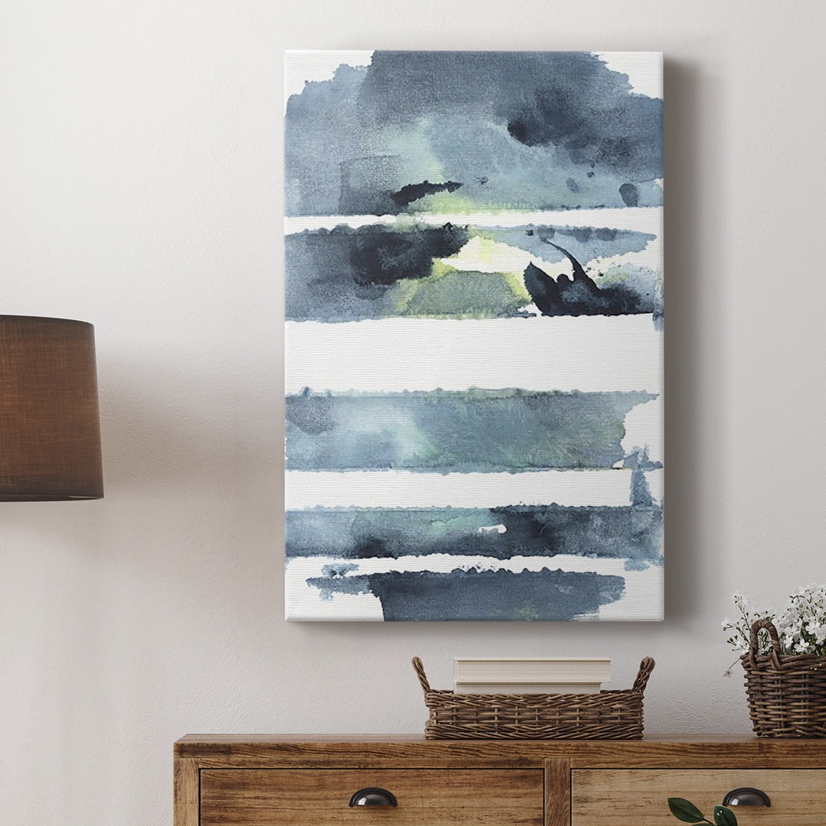 Blue Memories I Premium Gallery Wrapped Canvas - Ready to Hang
