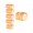 B, variant on Coffee Bread Themed Sticky Notes Set - 30 Sheets Peel & Stick Die-Cut Notepads, 5 Cute Shapes for Journaling Planners, Desk Decor, To-Do Lists, Memo Pads
