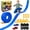 Blue, variant on KiddiTouch 15 Ft Flexible Race Car Track for Kids, Hot Racing Wheels Track Set with Suction Cups, Compatible with Diecast 1/64th Cars, Rolls up Portable DIY Racetrack