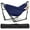 Blue, variant on Ainfox 2 in 1 Hammock and Swing Chair with Stand, 550 lbs Capacity,Black