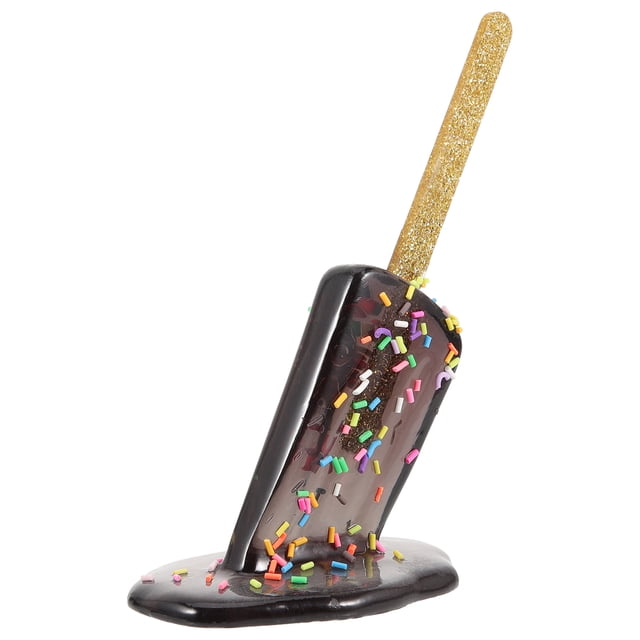 Fake Ice Cream Creative Melted Ice Cream Adornment Resin Desktop Adornment Home Party Prop