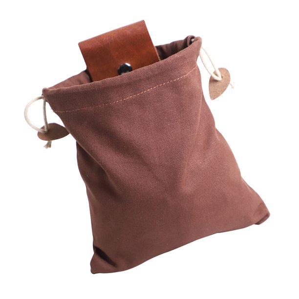 Sonducket Paquete de residuos de alimentos Bolsa de forraje Almacenamiento de alimentos Riñonera Acampar al aire libre Senderismo Fruta Kits de desorden para acampar marrón