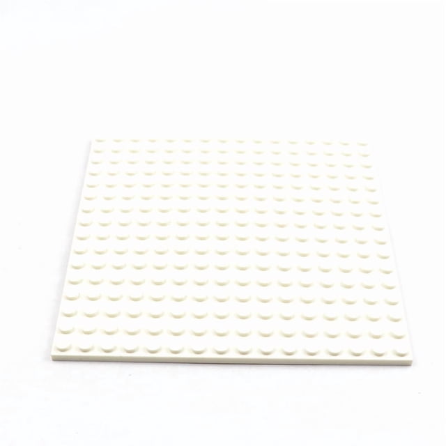 16x16 Double Sided Building Block Base Plate, MOC Creative Construction Baseplate, Standard Dots Plastic Foundation Board, Educational DIY Toy for Kids MOC Building Lovers