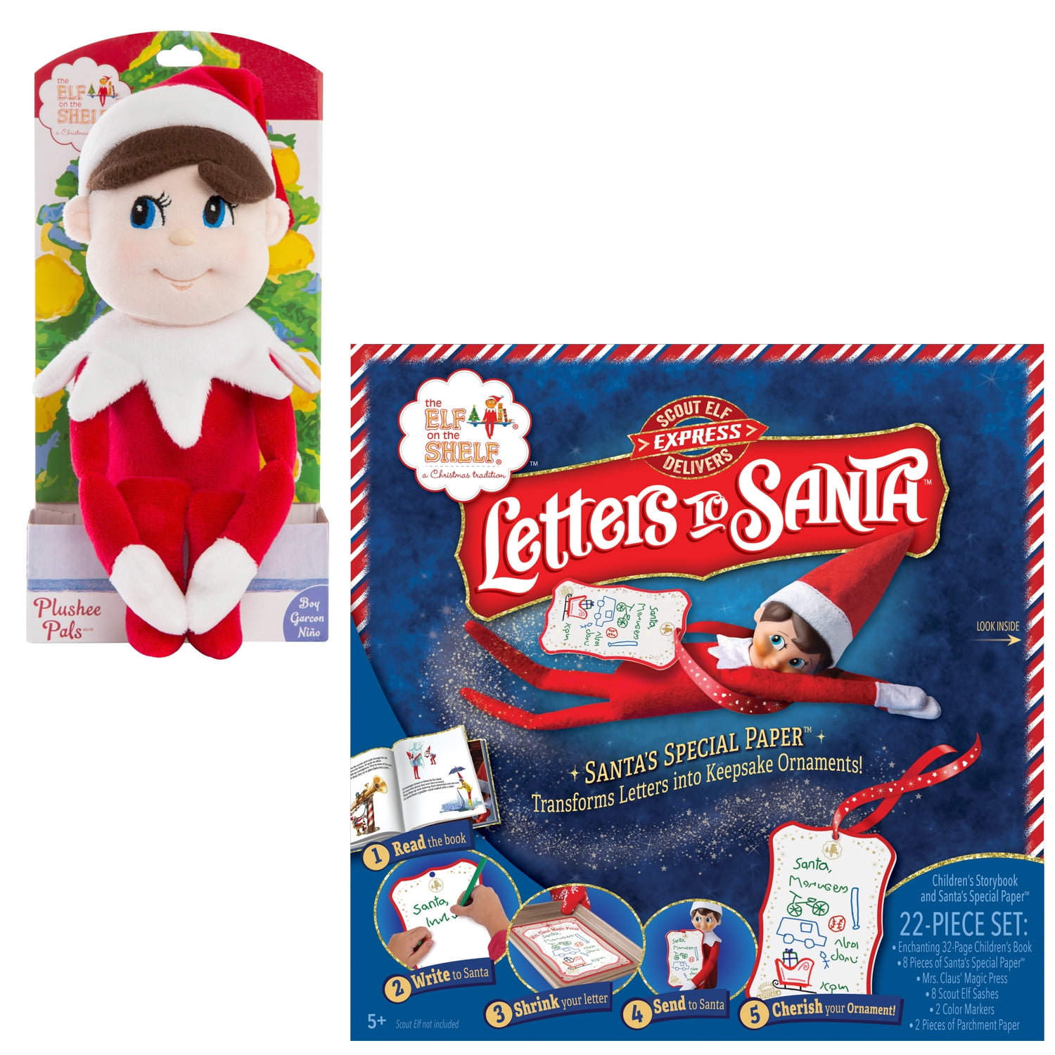 The Elf On The Shelf Bundle 2pcs The Elf on the Shelf Boy Plushee