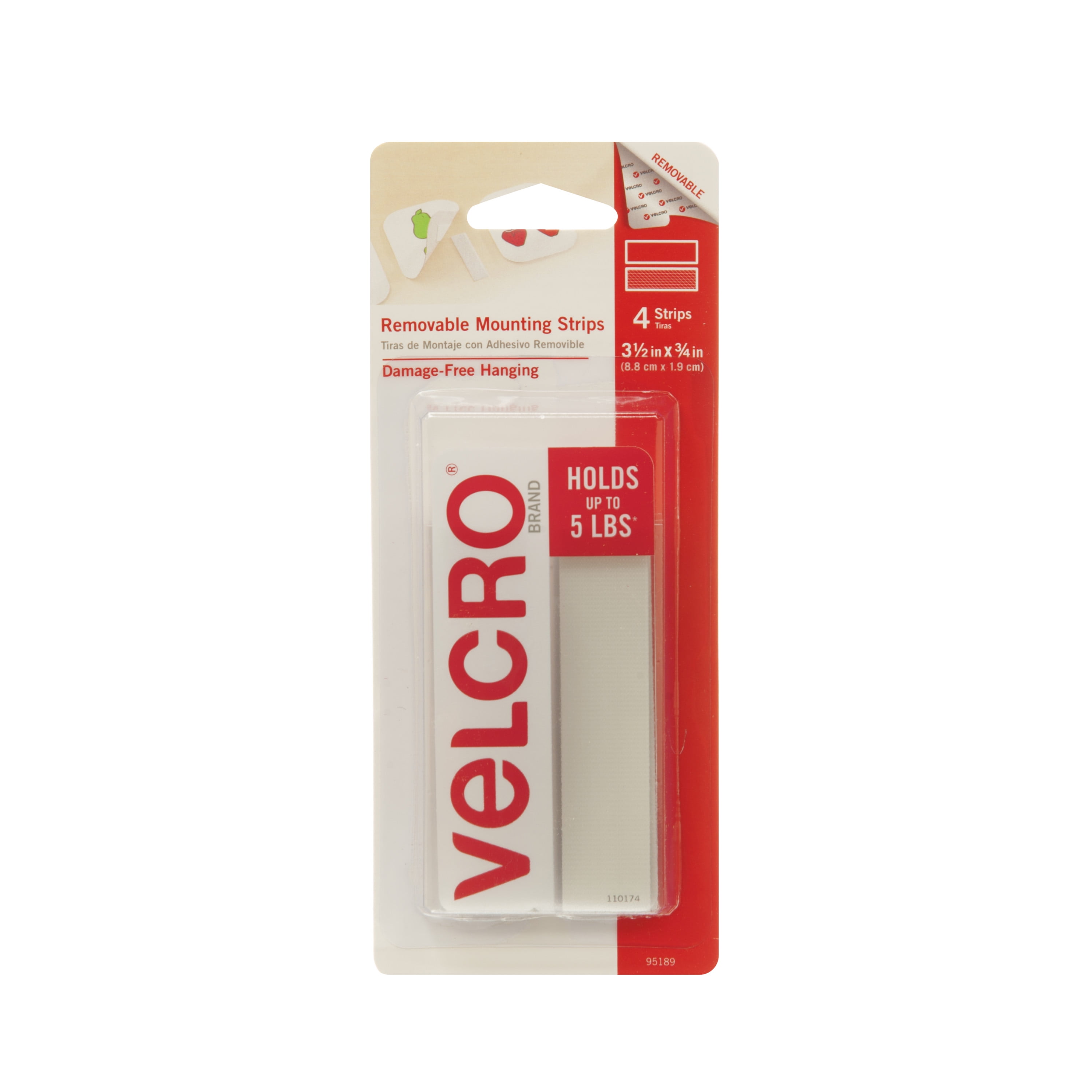 VELCRO® Stick On Self Adhesive Mounting Tape Strips Coin Hook and Loop And More. 