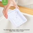 thumbnail image 4 of Injueey Botella multifuncional para gel de ducha, fácil de limpiar, desinfectante de manos, tipo prensa, estante de almacenamiento para Almacenamiento y organización del hogar, 4 of 5