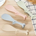 thumbnail image 2 of Creative Household Kitchen Tools,Lovely Squirrel Shape Standing Spoon Non-stick Rice Spoon Fashion Rice Cooker Dishes Filled Scoop Shovel, 2 of 8