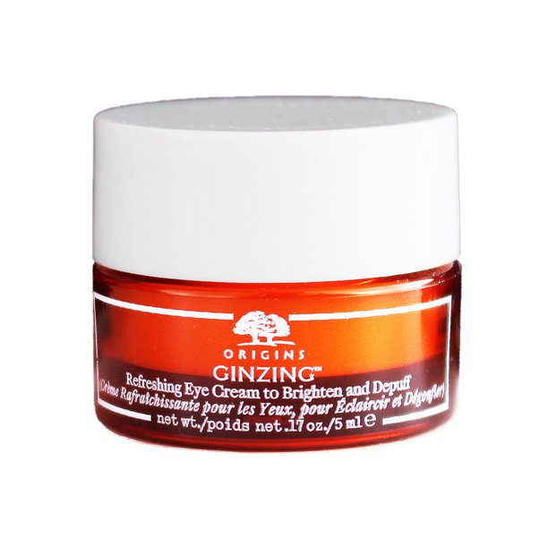 Origins GinZing Refreshing Eye Cream to Brighten and Depuff, Travel