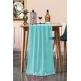 thumbnail image 2 of MDS Pack of 25 Wedding 27 x 170 inch Chiffon Table Runner for Wedding Decoration 14ft Runners - Aqua Blue, 2 of 4