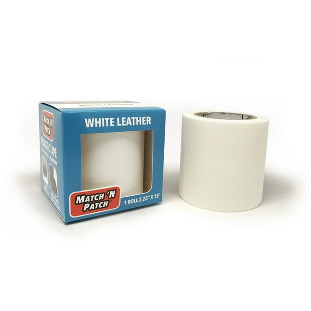 Match 'N Patch White Leather Repair Tape, 2.25 in. x 15 ft Walmart