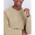thumbnail image 3 of 3 Pack Men's Fleece Pullover Sweatshirt Long Sleeve Crewneck Soft Sweater, 3 of 6