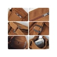 thumbnail image 5 of Deago Canvas Messenger Bag Large Hobo Crossbody Bag with Multiple Pockets Shoulder Tote Bag for Women and Men (Green), 5 of 9