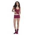 thumbnail image 2 of Mills by Millie Bobby Brown Women's Sleep Split Neck Tank, Sizes XS-XXXL, 2 of 5