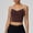 Coffee, variant on Jerdar Women's Knit Cropped Camisoles Slim Fit Basic V-Neck Cami Tanks Summer Regular Casual Tank Tops L