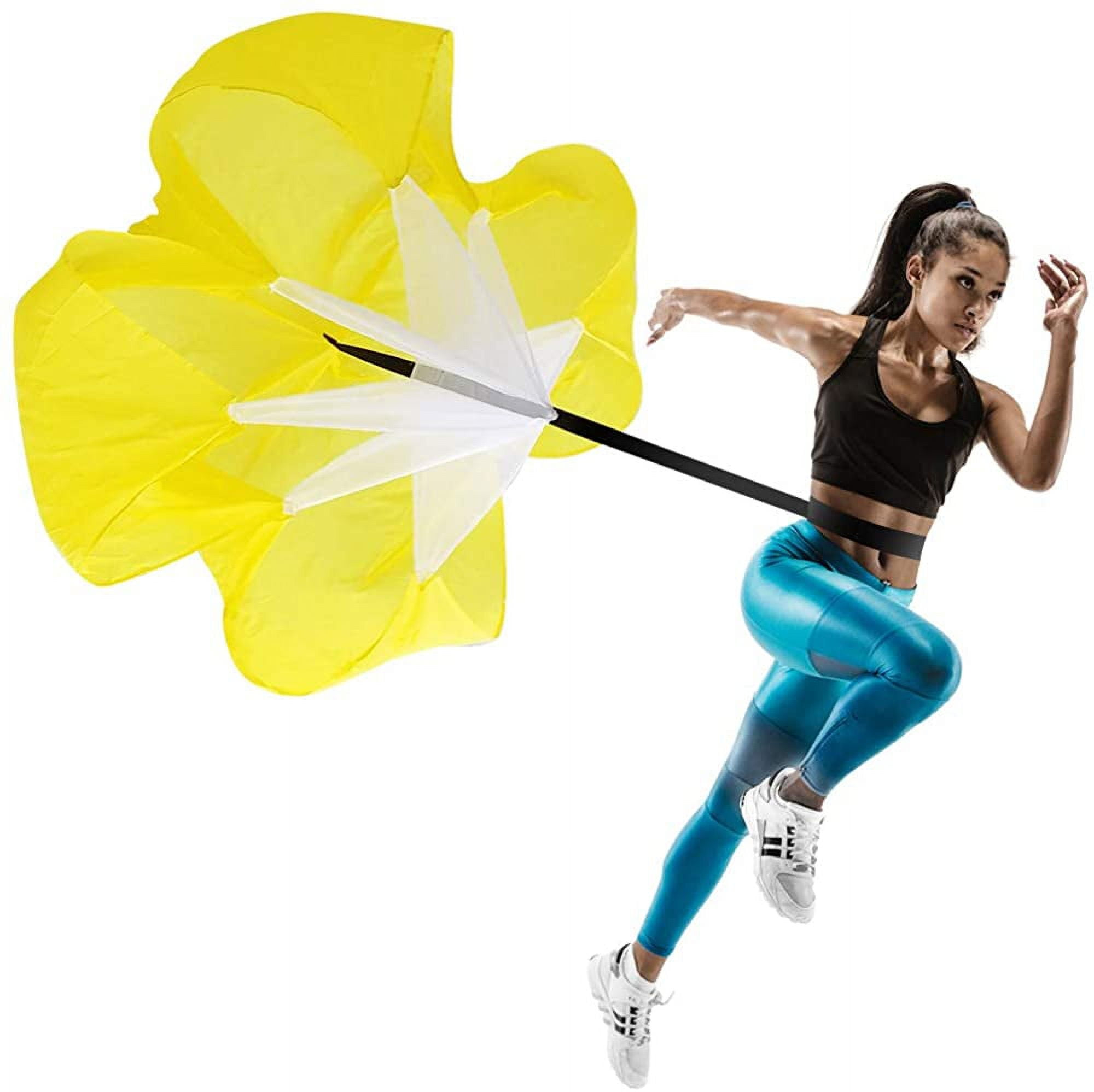 Soccer Speed Parachute Umbrella Quick Release Strap Football Resistance  Bands Parachutes Outdoor Background Trainer Integrated