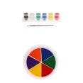 thumbnail image 1 of Niños 6 Colores DIY Graffiti Pintura De Almohadillas De Tinta Lavable Natural, 1 of 9