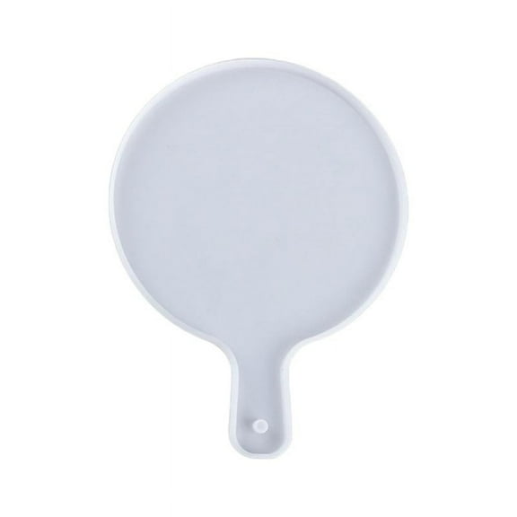 DIY Crafts Serving Board UV Epoxy Mold Handmade Coaster Resin Casting Mold Handicrafts Ornaments Tea Tray Casting Mold