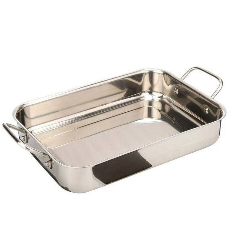 Cuisinart Chef's Classic Stainless Steel Roasting Pan with Rack, Silver