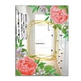 thumbnail image 2 of DESIGN ART Designart 'Efflorescent Gold Pink 6' Modern Mirror - Printed Wall Mirror 27.5in.x39.5in., 2 of 5