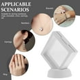 thumbnail image 4 of 1 Set Commemorative Coin Display Case Square Coin Case Coin Collection Rack, 4 of 6