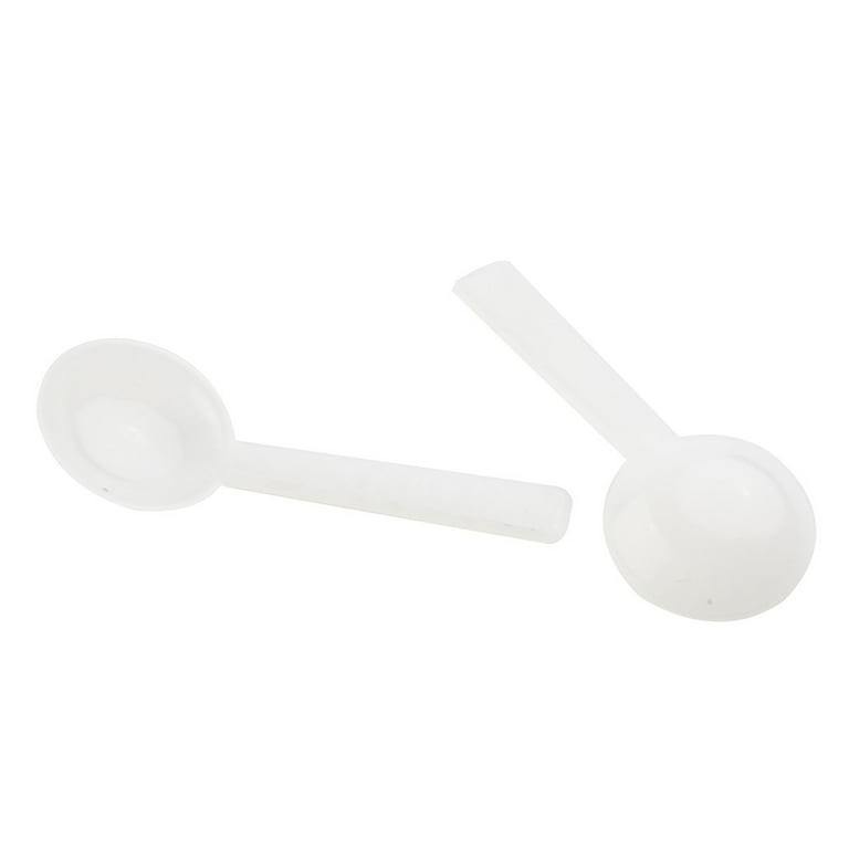 1 gram Plastic Measuring Scoop 1g Spoon for medical powder - white  200pcs/lot Free shipping