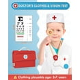 thumbnail image 4 of Doctor Kits for Kids, Doctor Pretend Play Set, Toddler Toys 3-5, Role Play Wooden Doctor Kit, Best Gift for Boys & Girls, 4 of 7