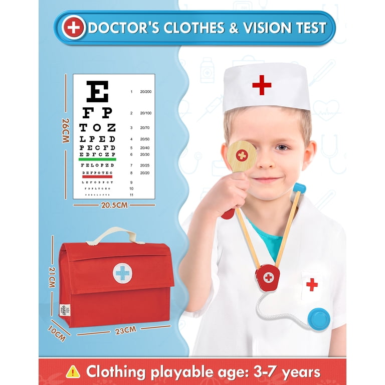 Lehoo Castle Wooden Doctor Kit for Kids photo 3