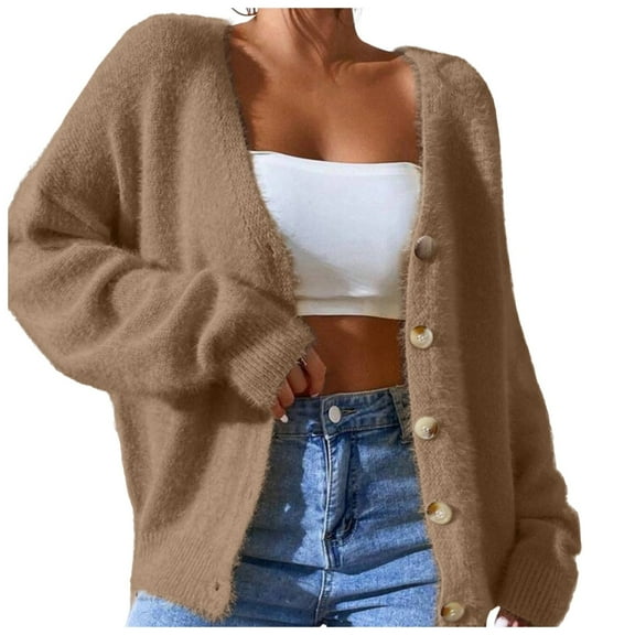 Sweaters for women Women Casual Long Sleeve Knitted Open Front Fashion Loose Elegant Warm Oversized New Knitted Sweater Cardigan christmas sweater women