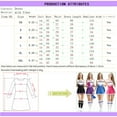 thumbnail image 2 of HAWEE Women Cheerleading Dress Activewear Uniform Fancy Dress Carnival Party Women Cheerleader Dress Costume, 2 of 6