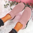 thumbnail image 4 of longantii Orthopedic Sandals for Women Wide Width Tennis Shoes Slip On Fashion Hollow Sneakers Non Slip Mesh Casual Shoes Pink, 4 of 5