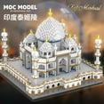 thumbnail image 2 of Taj Mahal Eiffel Tower London Bridge Big Ben Mini Block Architecture Model Building Diamond brick India City tomb Miracle toy, 2 of 9