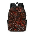 thumbnail image 2 of YFYANG 17" Laptop Backpack, Ink Splash Art Fashion Travel Work Backpack with USB and Headphone Cable Interface for Men and Women, 2 of 8