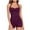 Wine, variant on Edvintorg One Piece Bathing Suit for Women Fashion Halter Sleeveless Printed Bikini Swimsuits Push-Up Padded Swimwear Swimsuit Beachwear