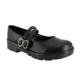 thumbnail image 2 of Flats Mujer Lady Flores Escolar Plataforma negro 23.5, 2 of 3