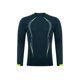 thumbnail image 4 of Sunloudy Hombres Camisa Deportiva, Cuello Redondo Manga Larga Elástico Secado rápido Tops Fitness Running Ropa Casual Sunloudy moda, 4 of 10
