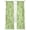 Green, variant on Light Blue Teal Sheer Curtains 84 Inch Length 2 Panels Set, Retro Botanical Abstract Art Voile Window Treatment Rod Pocket Curtains Sheers Drapes for Bedroom/Living Room/Kitchen 52"x84"x2