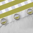 thumbnail image 4 of Homewish Fashion American Flag Black Out Curtains, Yellow Green Stripes Curtains Pack of 2 (42x63 Each), Modern Abstract Ombre Bedroom Curtains, Curtains and Drapes Bedroom Decor, 4 of 6