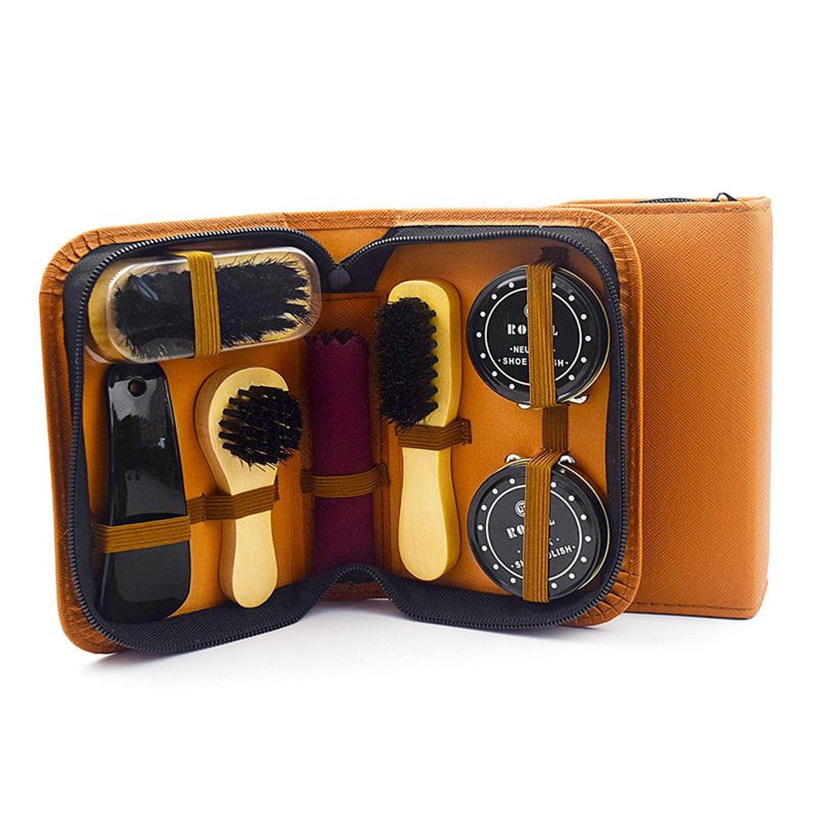 Maison Paul Coffret pour kit de nettoyage et de cirage de chaussures